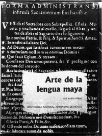 cover of the book Arte de la lengua maya