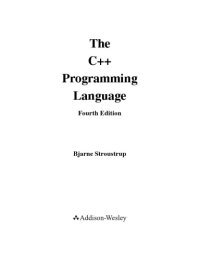 cover of the book The C++ Programming Language