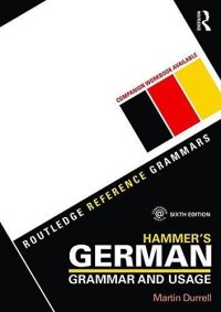 cover of the book Hammer’s German Grammar and Usage