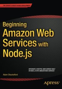 cover of the book Beginning Amazon Web Services with Node.js