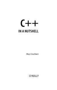 cover of the book C++ in a Nutshell