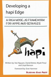 cover of the book Developing  a hapi Edge: A rich Node.js framework for apps and services