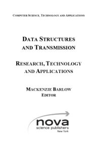 cover of the book Data Structures and Transmission. Research, Technology and Applications