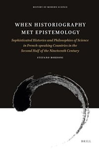 cover of the book When Historiography Met Epistemology