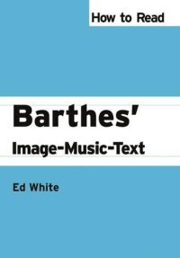 cover of the book Barthes’ Image-Music-Text