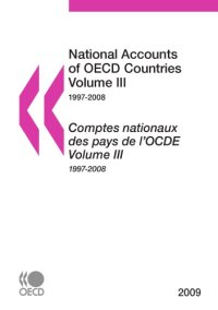 cover of the book National accounts of OECD countries, 1997-2008 = Comptes nationaux des pays de l’OCDE, 1997-2008.