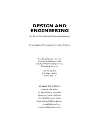 cover of the book Design and engineering