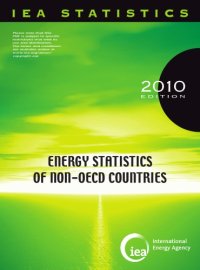 cover of the book Energy statistics of nonOECD countries 2010.