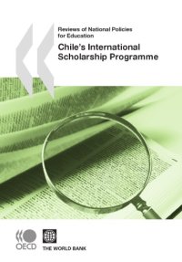 cover of the book Chile’s international scholarship programme.