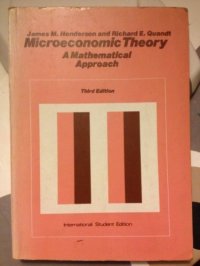 cover of the book Microeconomic Theory: A Mathematical Approach