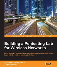 cover of the book Building a Pentesting Lab for Wireless Networks