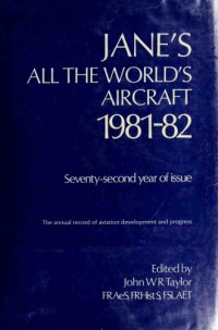 cover of the book Jane’s All the World’s Aircraft 1981-82