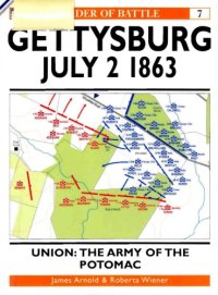 cover of the book Gettysburg July 2 1863. Union : The Army of the Potomac