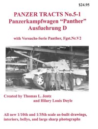 cover of the book Panzerkampfwagen «Panther» Ausfuehrung D with Versuchs-Serie Panther, Fgst.Nr.V2