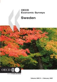 cover of the book Oecd Economic Surveys : Sweden - Volume 2007 Issue 4.