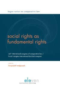 cover of the book Social Rights as Fundamental Rights: XIXth International Congress of Comparative Law / Le XIXe Congrès International de droit comparé