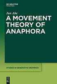 cover of the book A movement theory of anaphora