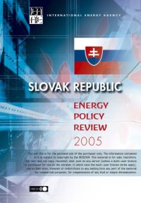 cover of the book Slovak Republic : Energy Policy Review 2005.