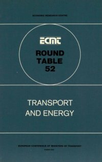 cover of the book Transport and energy report by OECD staff and ECMT staff.