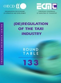 cover of the book (De)regulation of the taxi industry