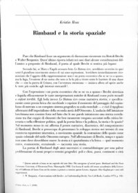 cover of the book Rimbaud e la storia spaziale