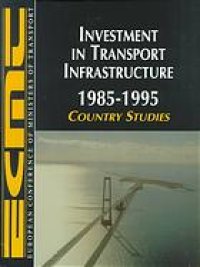 cover of the book Investment in transport infrastructure : 1985-1995.