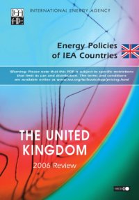 cover of the book Energy policies of IEA countries United Kingdom 2006 review