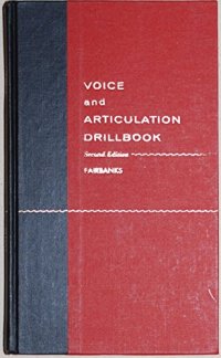 cover of the book Voice and Articulation Drillbook