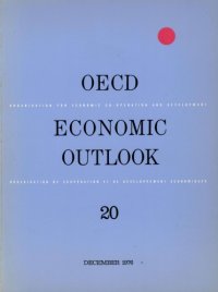 cover of the book OECD economic outlook. 20.