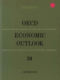 cover of the book OECD economic outlook. 24.