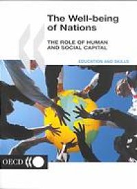 cover of the book Well-being of Nations : the Role of Human and Social Capital.