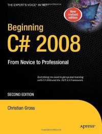 cover of the book Beginning C# 2008: From Novice to Professional, Second Edition