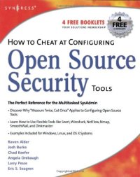 cover of the book How to Cheat at Configuring Open Source Security Tools