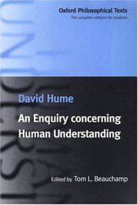 cover of the book An enquiry concerning human understanding