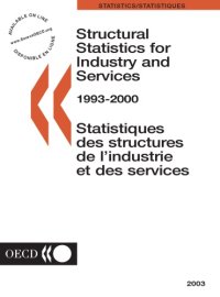 cover of the book Structural statistics for industry and services.