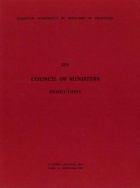 cover of the book Council of ministers resolutions. XVI