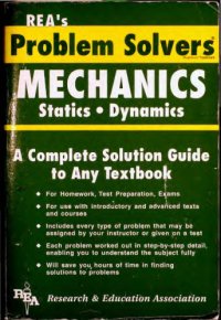 cover of the book The Mechanics Problem Solver - A Complete Solution Guide to Any Textbook