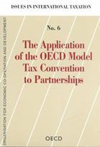 cover of the book The application of the OECD model tax convention to partnerships.