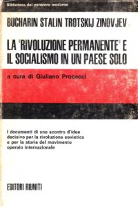 cover of the book La rivoluzione permanente e il socialismo