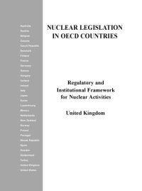 cover of the book Regulatory and institutional framework for nuclear activities. United Kingdom.