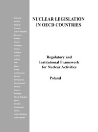 cover of the book Regulatory and institutional framework for nuclear activities. Poland.