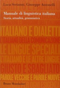 cover of the book Manuale di linguistica italiana. Storia, attualità, grammatica