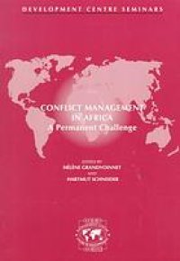 cover of the book Conflict management in Africa : a permanent challenge