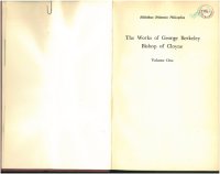 cover of the book Works of George Berkeley, Bishop of Cloyne