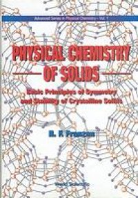 cover of the book Physical chemistry of solids : basic principles of symmetry and stability of crystalline solids