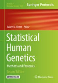 cover of the book  Statistical Human Genetics: Methods and Protocols