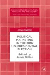 cover of the book  Political Marketing in the 2016 U.S. Presidential Election