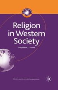 cover of the book Religion in Western Society