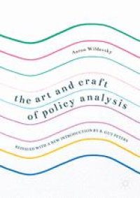 cover of the book The Art and Craft of Policy Analysis: Reissued with a new introduction by B. Guy Peters