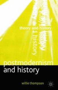 cover of the book Postmodernism and History